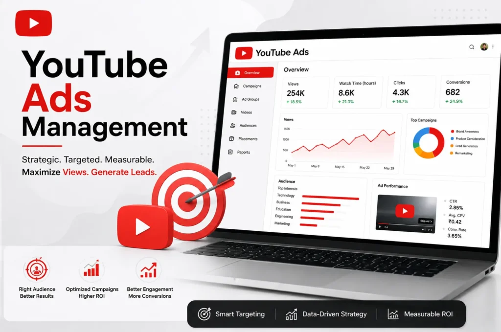 YouTube Ads Management Services