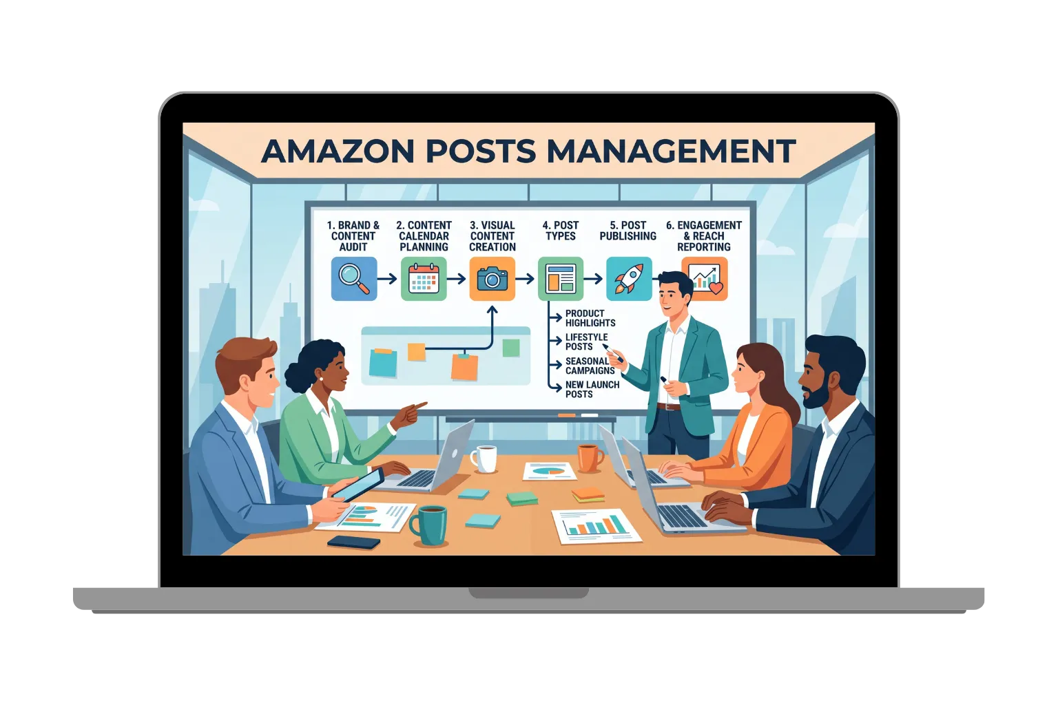 Amazon Posts Management