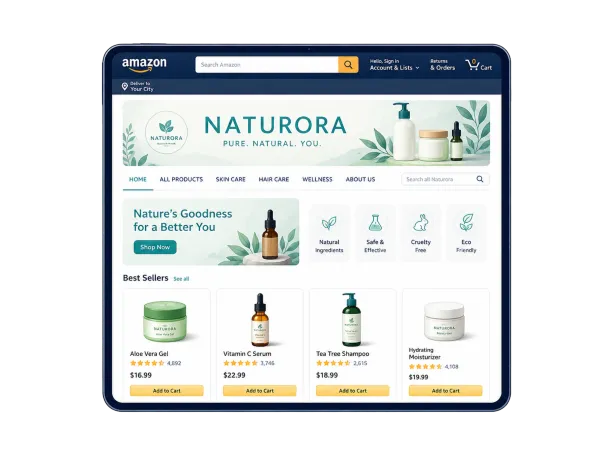 Amazon Storefront & Branding