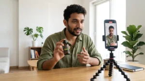 Content_creator_filming_product
