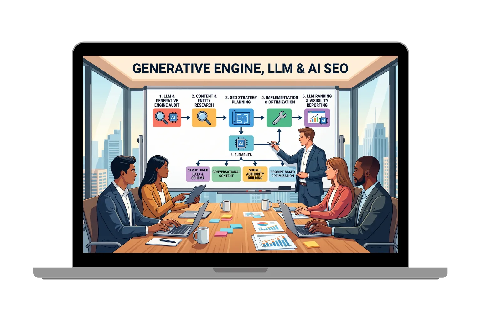 Generative Engine LLM & AI SEO