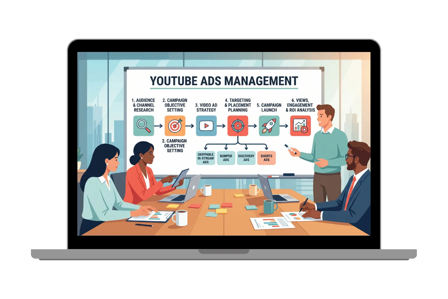 Yotube ads Management